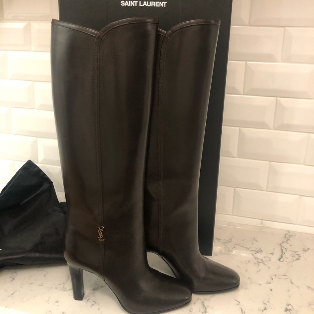 FALL SALE: YSL Jane Leather Boots